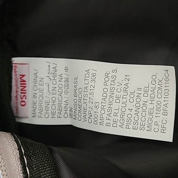 MINISO Marvel Backpack Bag, Letter Design, Light Grey - Picture 11 of 14